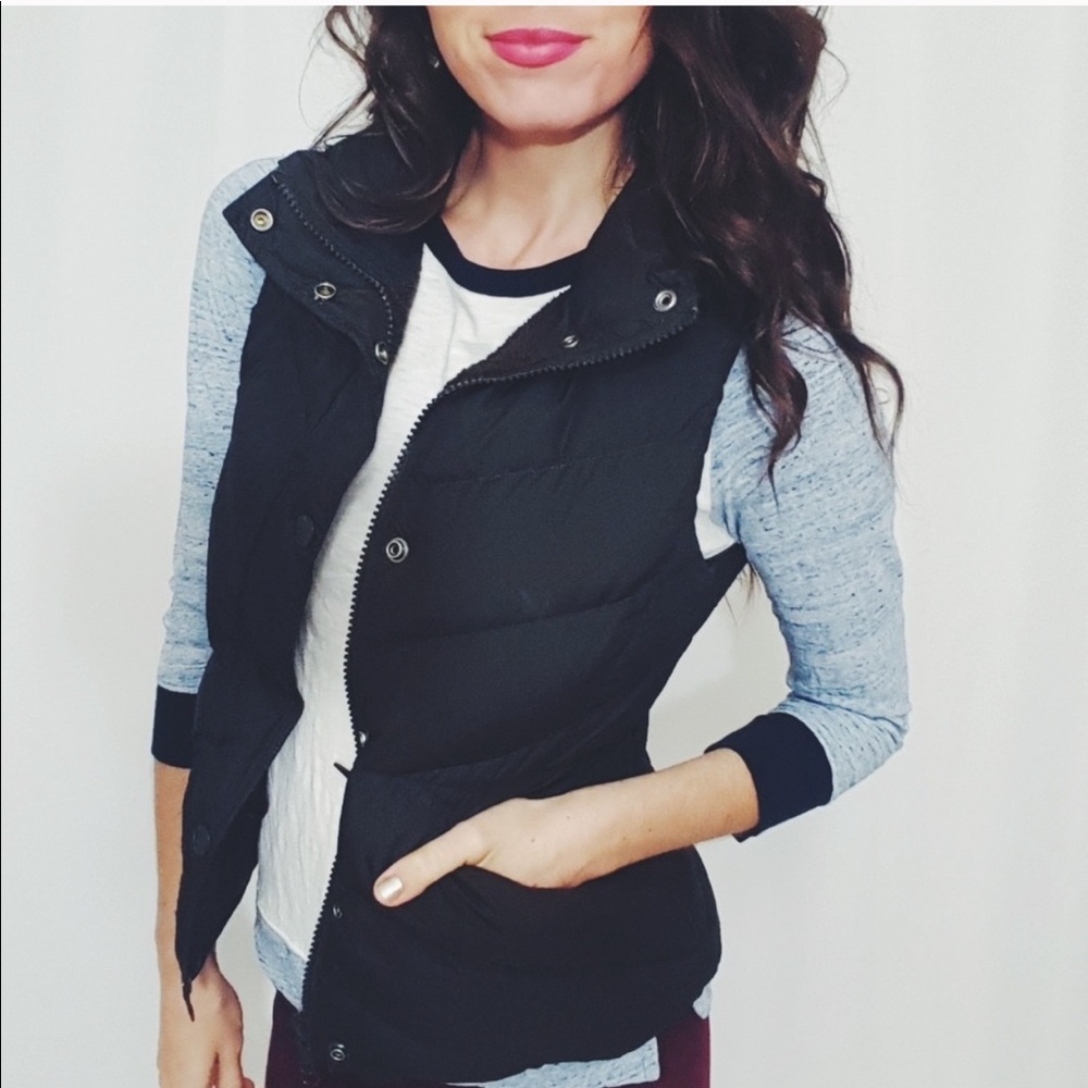J crew puffer jacket